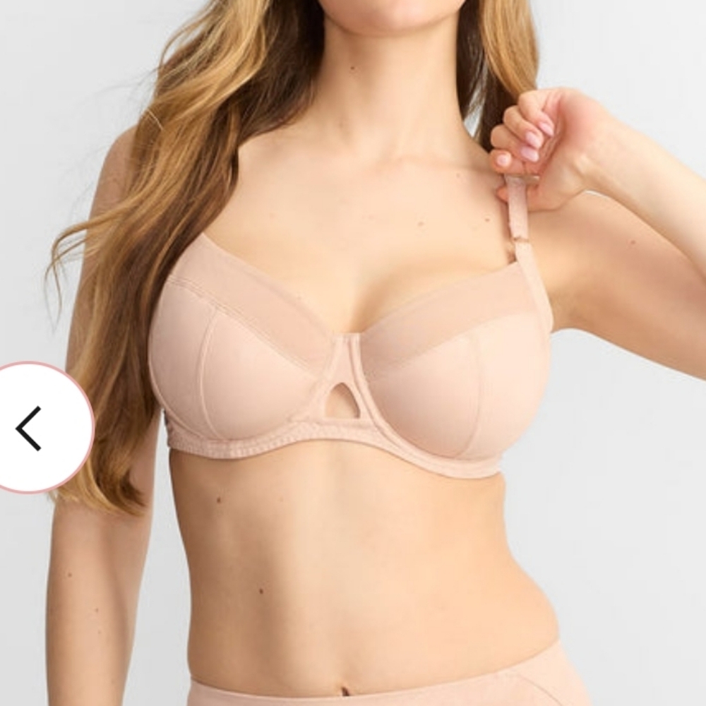 Elegant Nude Underwire Bra